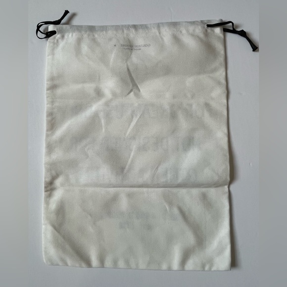 GOLDEN GOOSE DUST COVER | NEW WITHOUT TAGS | DRAWSTRING SHOE BAG - Picture 3 of 4